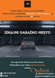 Garažno mesto, Podbara (Filipa Višnjića 2), nivo -2 — 90 €, bez provizije